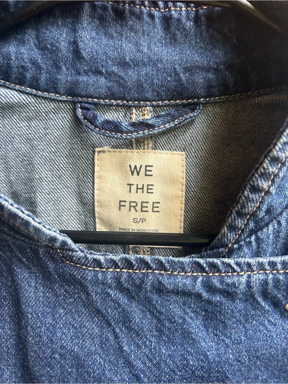 FREE PEOPLE IMOGENE DENIM OFFICER JACKET - Picture 5 of 9